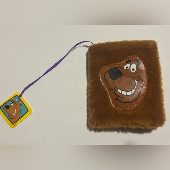 Scooby-Doo! Other - Scooby-Doo blank journal with a brown faux fur cov